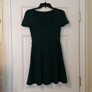 Forever 21 Green Skater Dress